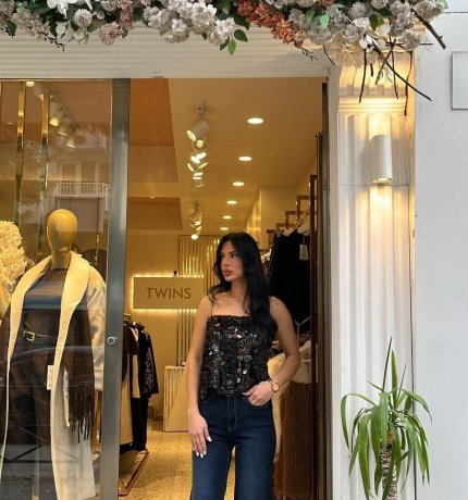 Lacivert likralı wide leg jeans